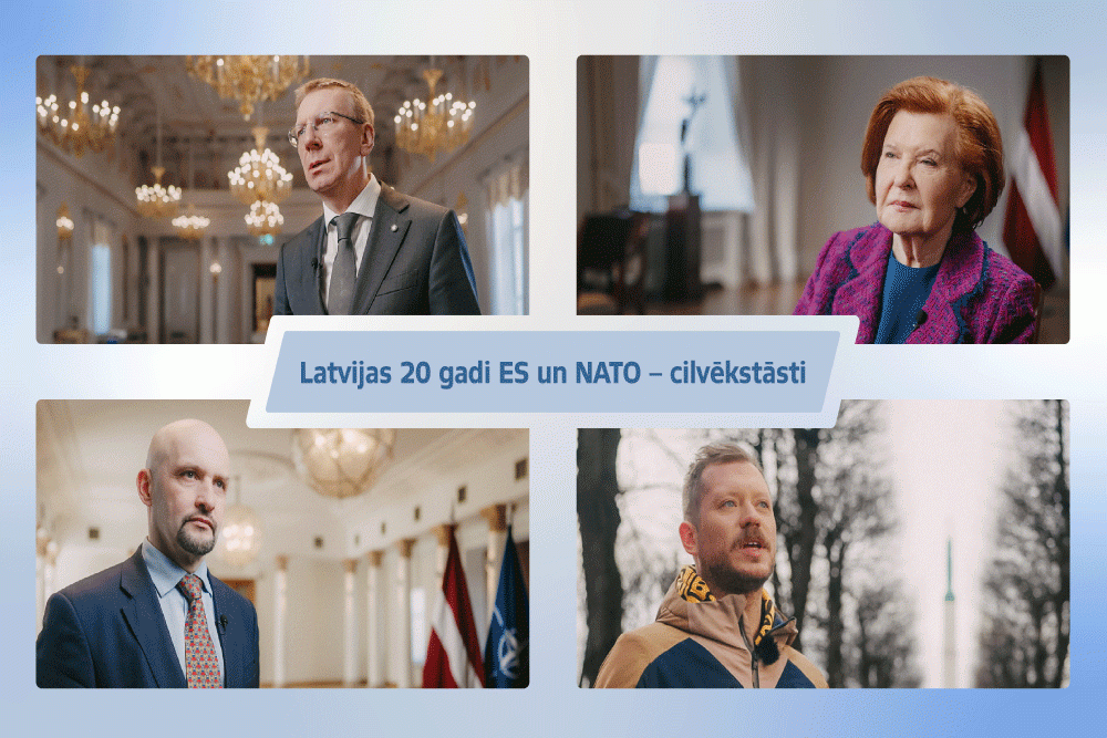Atmiņu stāstos atklāj Latvijas ceļu uz NATO un Eiropas Savienību