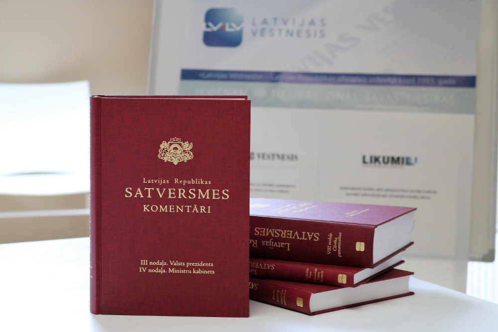Satversmes komentāri: prezentēs ceturto sējumu