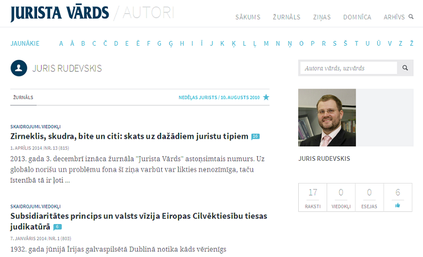 22.maijā notiks lekcija par valsts varas izpratni Eiropā un ASV