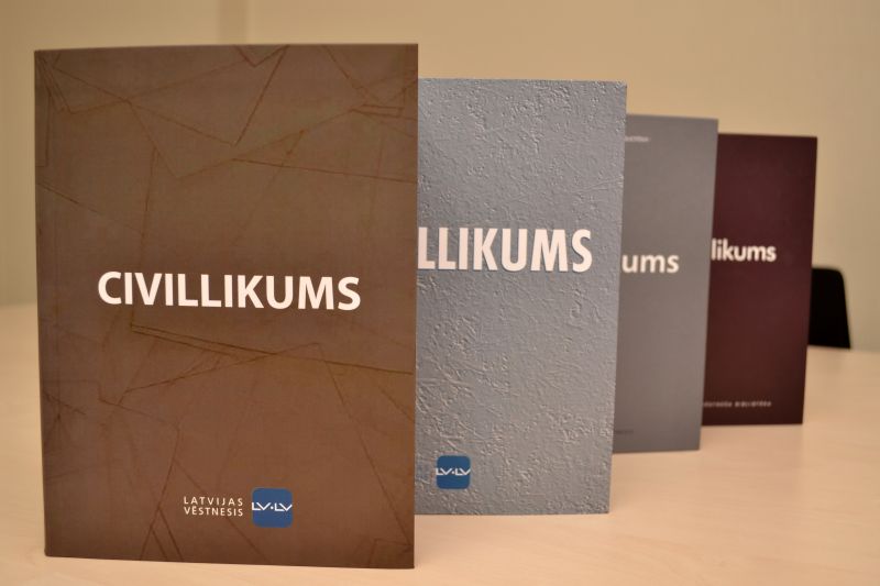 Klajā nācis astotais Civillikuma izdevums