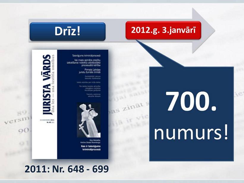 "Jurista Vārds": Kāpēc ir jālasa JV?