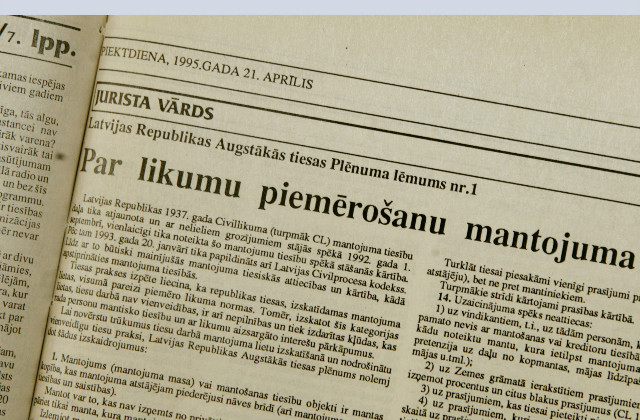 Ielūgums uz atvērto durvju dienu „Jurista Vārda” redakcijā