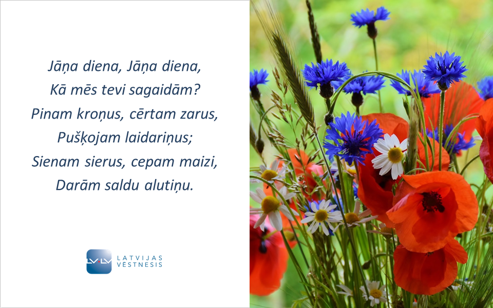 Mūsu klientiem! Darba laiks Līgo svētkos