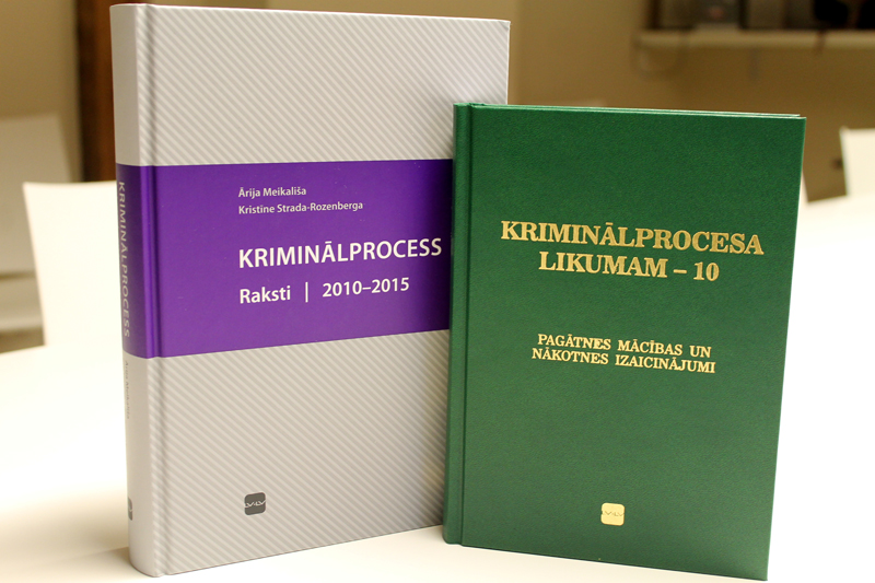 Par godu Kriminālprocesa likuma desmitgadei notiks konference un rakstu krājumu atvēršana