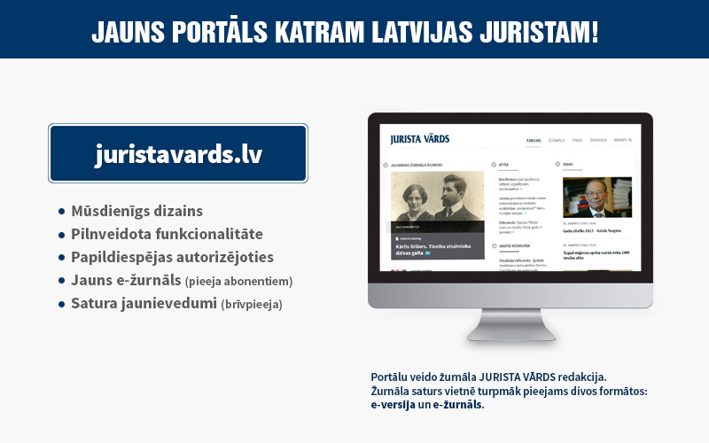 Jauns portāls juristiem – juristavards.lv!