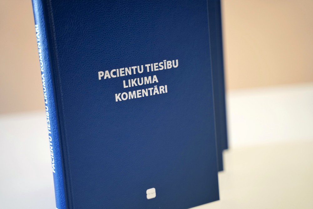Aicinām uz grāmatas “Pacientu tiesību likuma komentāri”  atvēršanu
