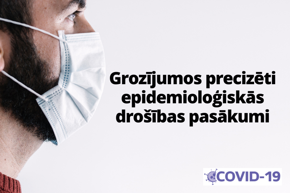 “Latvijas Vēstnesī” publicēti grozījumi MK rīkojumā Nr. 720 “Par ārkārtējās situācijas izsludināšanu”