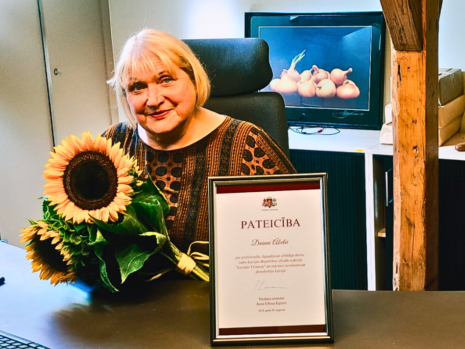 VSIA "Latvijas Vēstnesis" valdes locekļa amatā darbu noslēgs Daina Ābele