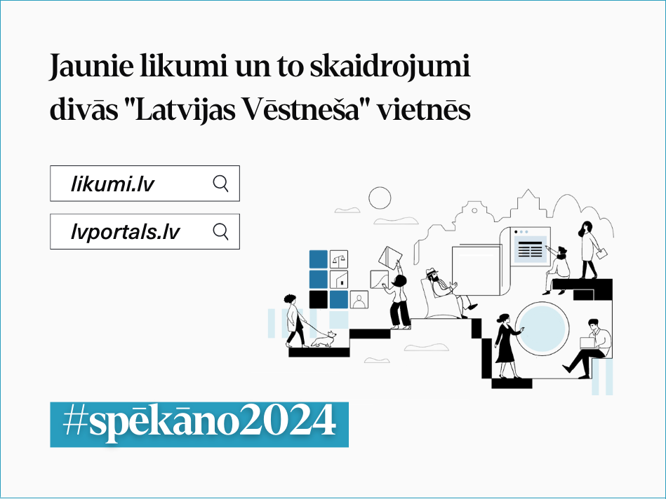 Izmaiņas no 1. janvāra: jaunos likumus un to skaidrojumus meklē "Latvijas Vēstnesī" 