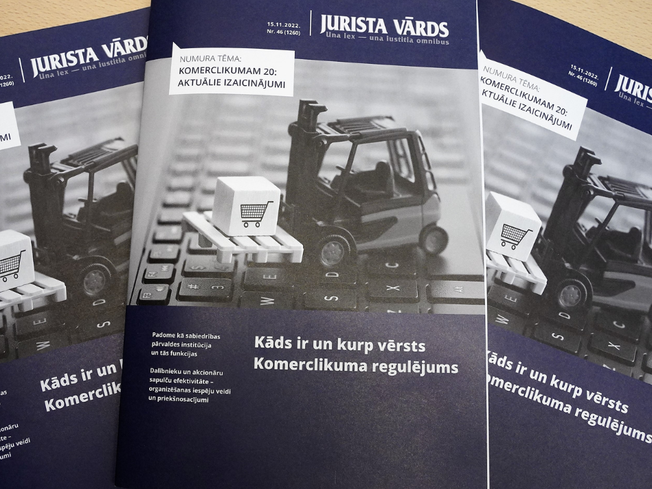 Komerclikuma divdesmitgadei veltīts "Jurista Vārda" tematiskais laidiens